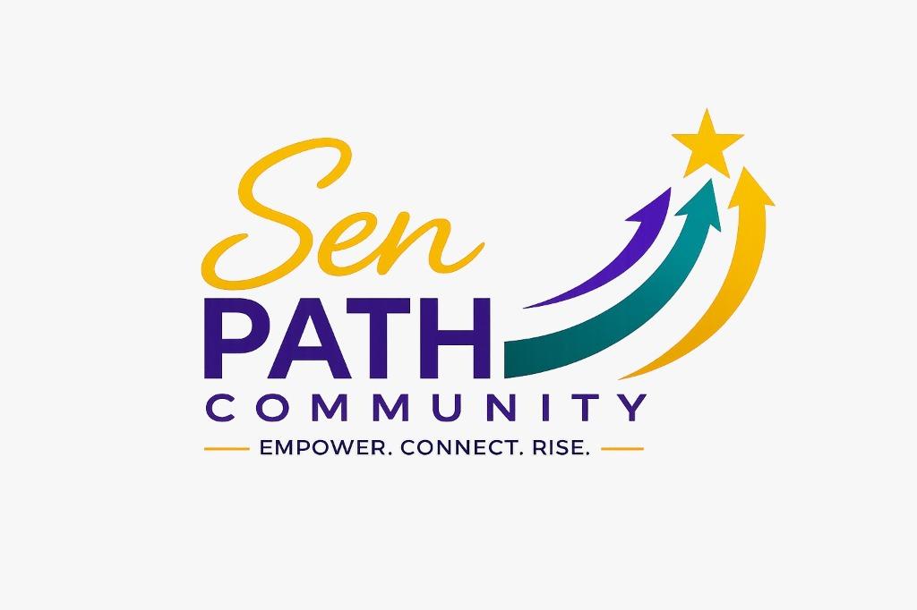 Sen Path Community logo — Empower. Connect. Rise.